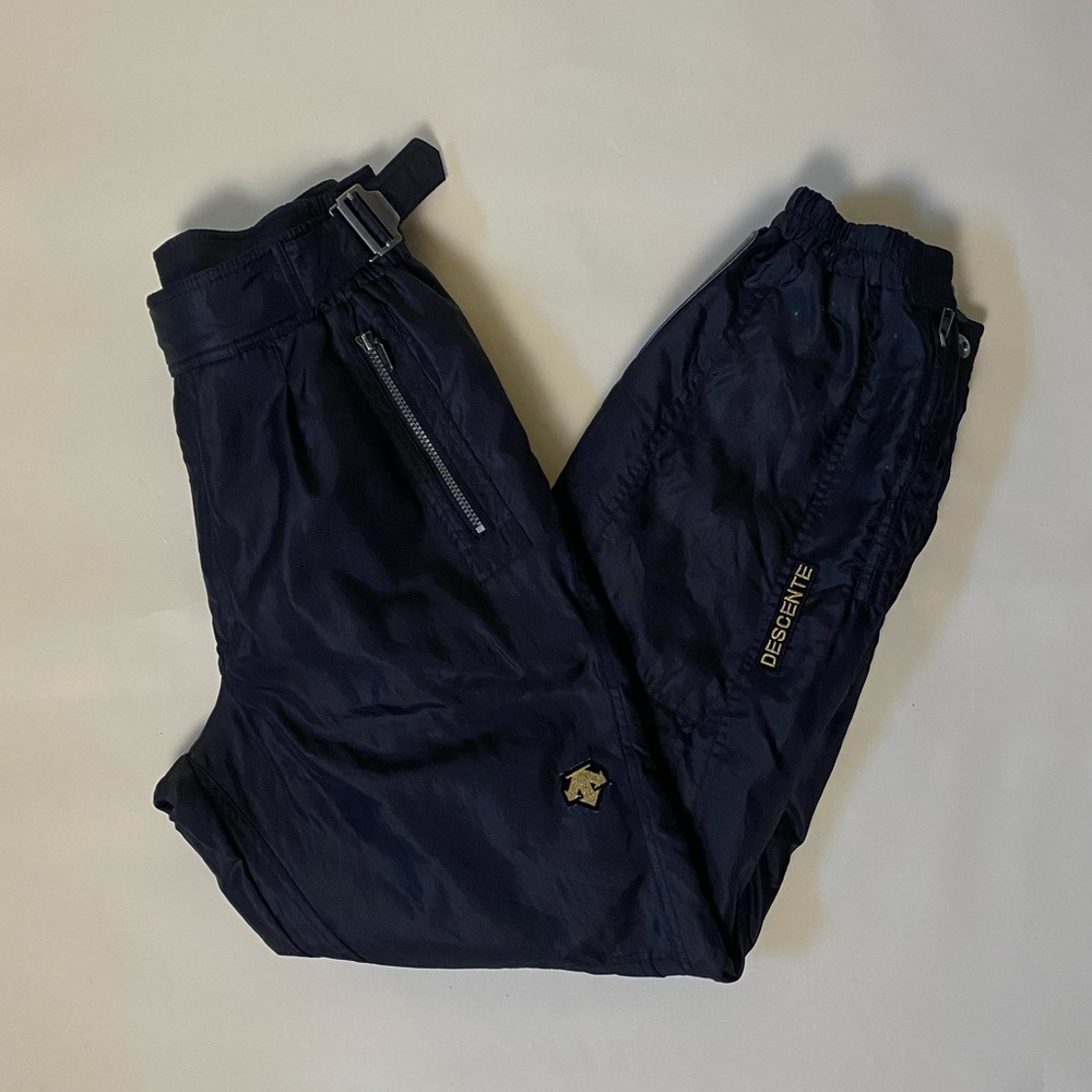Vintage Descente Black Ski pants size 34